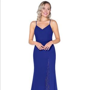 NEVER WORN royal blue “Caroline” dress from Azazie
